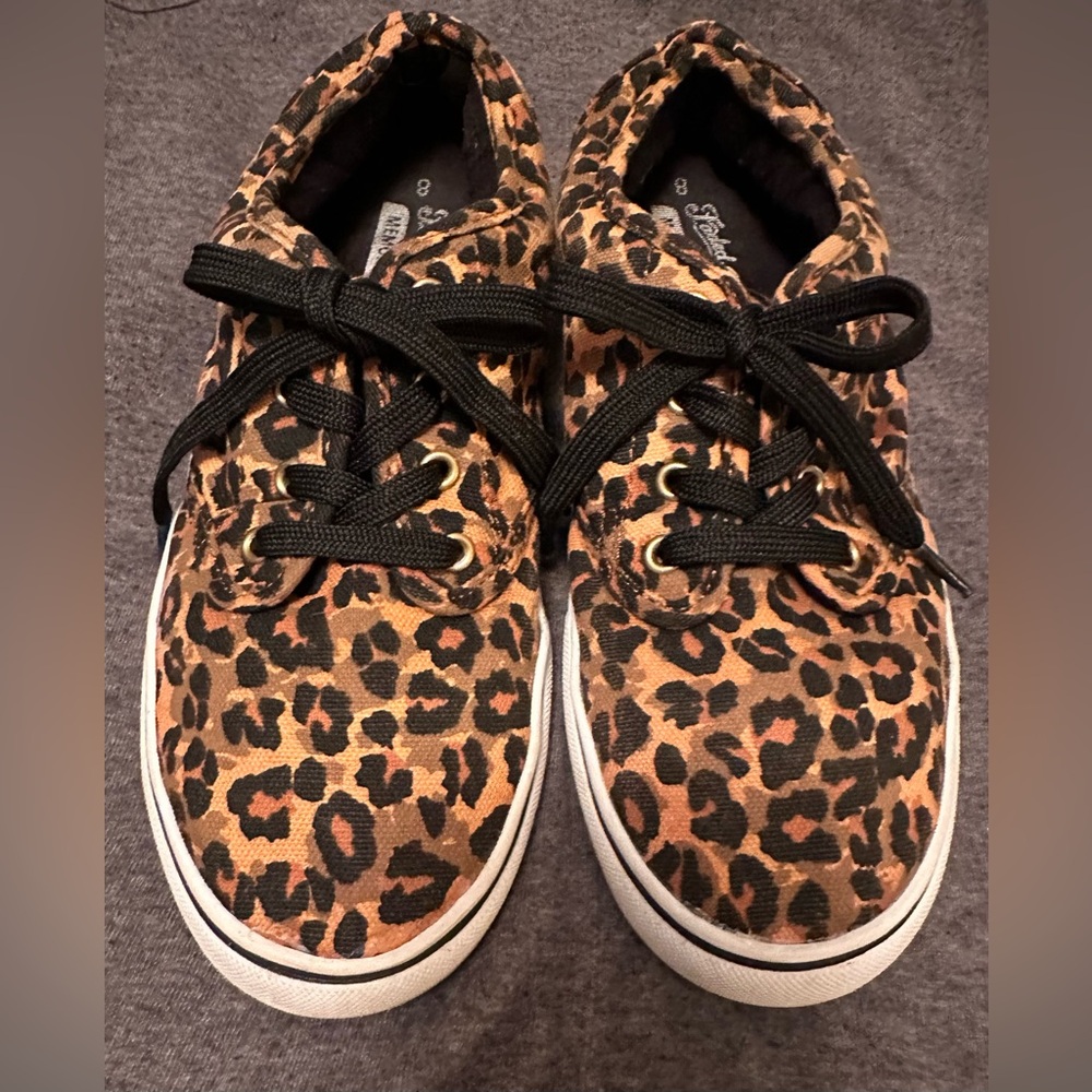Faded Glory Cheetah Print Memory Foam Shoes